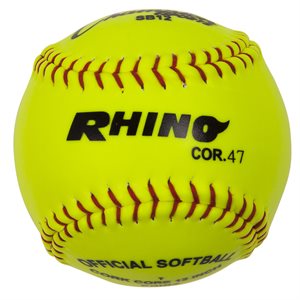 Balle de balle-molle Rhino en cuir syntex