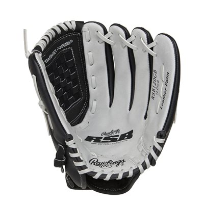 Gant de baseball et balle-molle Rawlings RSB en cuir, 12"