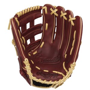Gant de baseball et balle-molle Rawlings Sandlot en cuir, 32 cm (12-½")