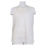 Going One White Mesh Pinnie