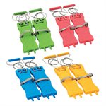4 paires de skis de balade
