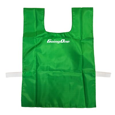 Dossard en nylon avec élastique et velcro Going One, vert