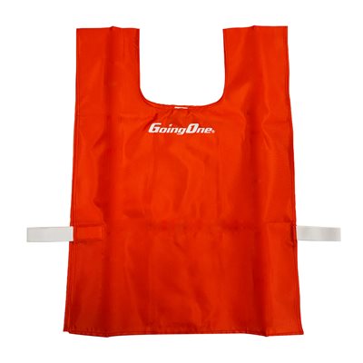 Dossard en nylon avec élastique et velcro Going One pour adulte, rouge Dossard en nylon avec élastique et velcro Going One pour adulte, rouge