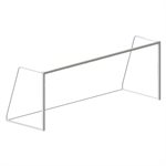 Paire de buts de soccer en aluminium junior, 6'6" x 18' x 4' x 6'