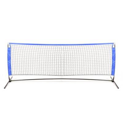 Filet et poteaux de tennis et pickleball portatifs en aluminium
