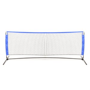 Filet et poteaux de tennis et pickleball portatifs en aluminium
