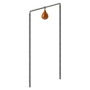 Structure de ballon-poire simple permanente, 50" x 70"