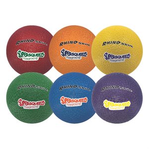 6 ballons en mousse Rhino Skin Supersqueeze, 7-½"
