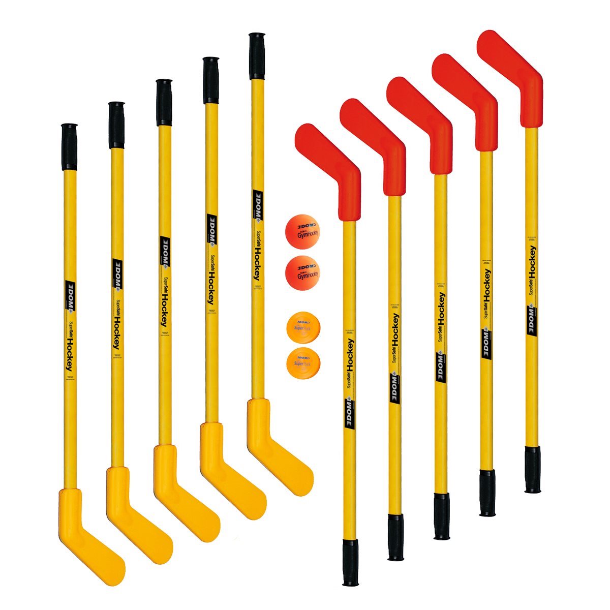 10 bâtons de hockey DOM Supersafe, 36"