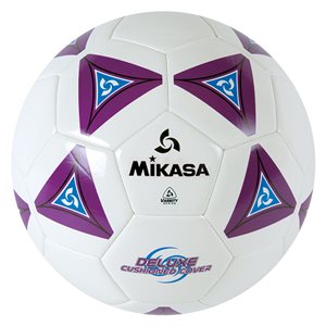 Ballon de soccer matelassé Mikasa Varsity Series #4, mauve