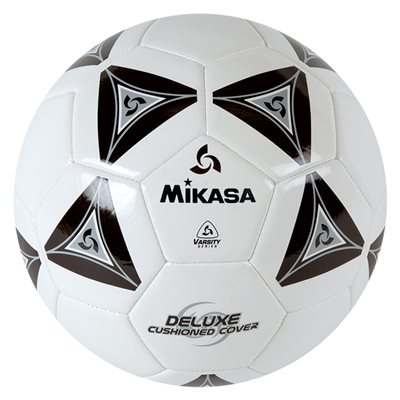 Ballon de soccer matelassé Mikasa Varsity Series, noir Ballon de soccer matelassé Mikasa Varsity Series, noir