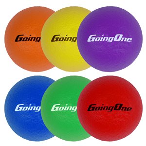 6 ballons en mousse de haute densité, recouvrement Speedskin