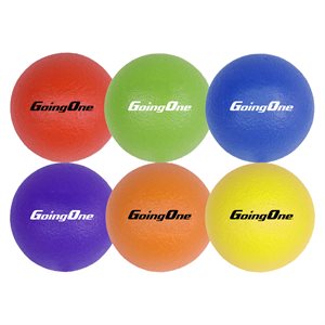 6 balles en mousse de haute densité, recouvrement Speedskin