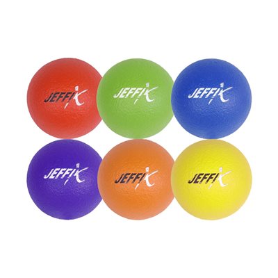 6 balles en mousse de haute densité, recouvrement Speedskin 6 balles en mousse de haute densité, recouvrement Speedskin