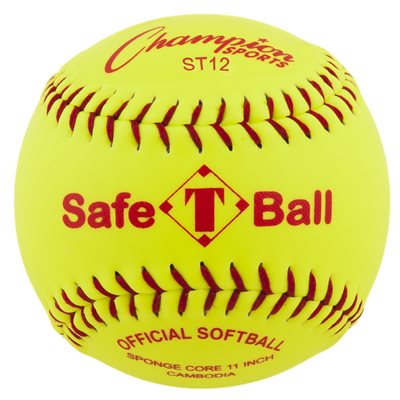 Balle de balle-molle sécuritaire Safe-T-Ball en cuir synthétique