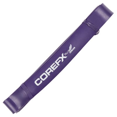 Bande élastique longue, moyenne, 35-85lb, mauve Bande élastique longue, moyenne, 35-85lb, mauve