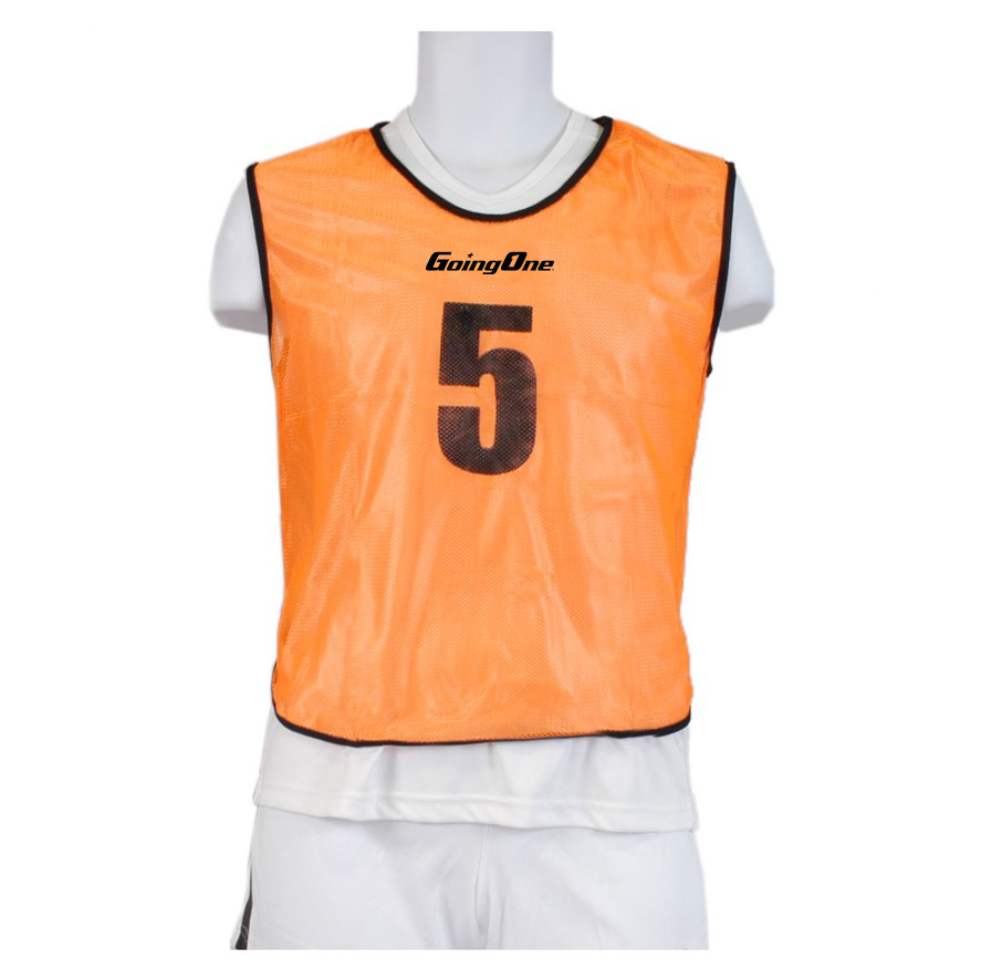 15 dossards mesh #1-15, orange 15 dossards mesh #1-15, orange