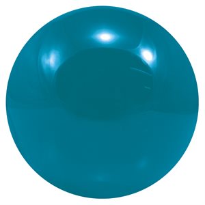 Balle de jonglerie de contact en acrylique bleue, 225g