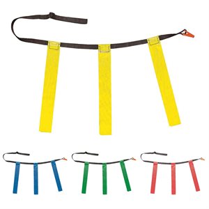 12 ceintures à triple fanions