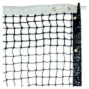 Filet de tennis en polyéthylène torsadé, 2-½ mm, 12,8 m (42')