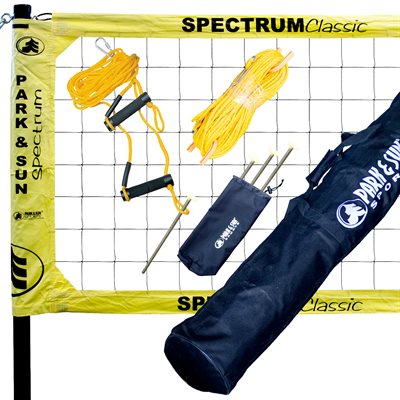 Ens. de de volleyball de plage portatif Spectrum Classic, 32'