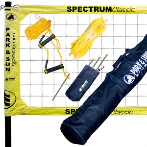Ens. de de volleyball de plage portatif Spectrum Classic, 32'