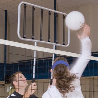 Outil d'entraînement de volleyball "Bungee Blocker" Outil d'entraînement de volleyball "Bungee Blocker"