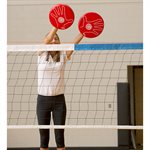 Paire de bloqueurs d'attaques de volleyball ronds en PVC