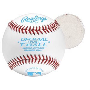 12 balles de baseball et Tee-Ball Rawlings en polyvinyle, 9"