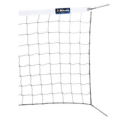 Filet de volleyball Mikasa de 9-¾ m (32'), avec câble en acier Filet de volleyball Mikasa de 9-¾ m (32'), avec câble en acier