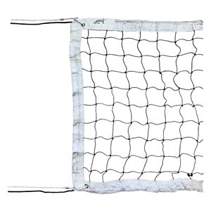 Filet de volleyball pour les clubs avec cable en nylon, 32'