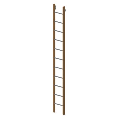 Échelle verticale en bois Échelle verticale en bois