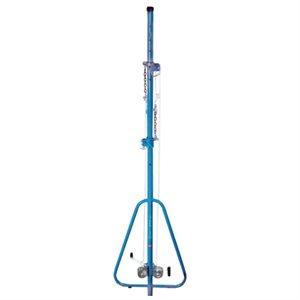 Poteau de centre autoportant en acier, 1-7 / 8" (4,8 cm)