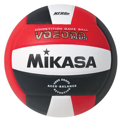 Ballon volleyball en composite Mikasa VQ2000 Series rouge / noir / blanc Ballon volleyball en composite Mikasa VQ2000 Series rouge / noir / blanc