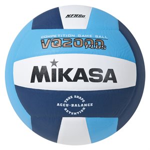 Ballon volleyball en composite Mikasa VQ2000 Series marine / bleu ciel / blanc