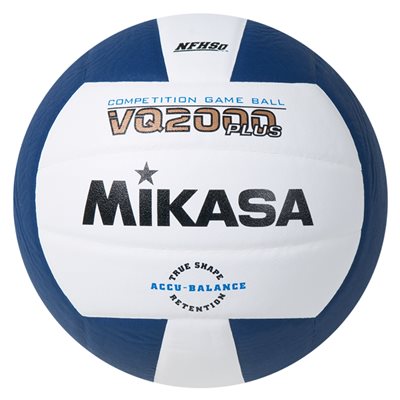 Ballon volleyball en composite Mikasa VQ2000 Series marine / blanc Ballon volleyball en composite Mikasa VQ2000 Series marine / blanc