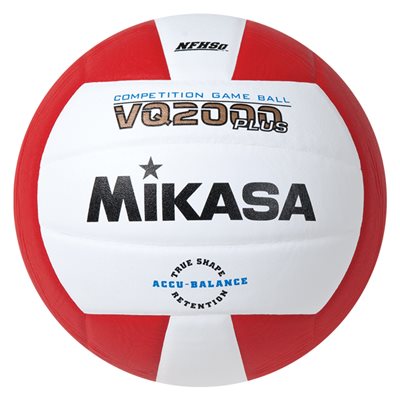 Ballon volleyball en composite Mikasa VQ2000 Series rouge / blanc Ballon volleyball en composite Mikasa VQ2000 Series rouge / blanc