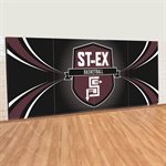 Protection murale sur mesure avec graphique
