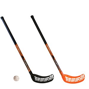 Paire de bâtons de floorball XCUBE, 85 cm