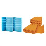 Ensemble de yoga pour 15 personnes, tapis et briques